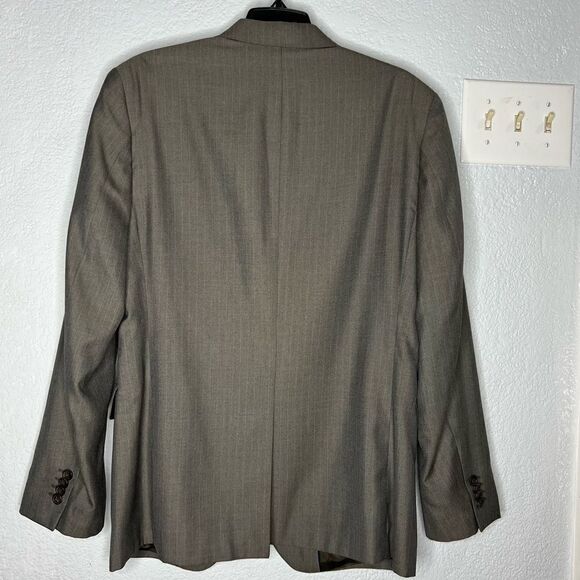 Banana Republic for Macy’s Classic Fit Men’s Gray Blazer Sz 38S Padded Shouldes - Picture 3 of 14